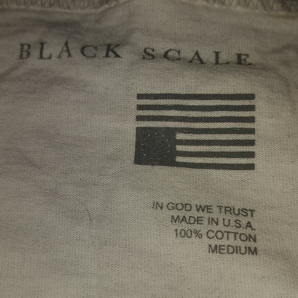 NWOT MD MADE IN USA BLACK SCALE BLVCK SCVLE Double Cross Tank - Picture 2 of 4